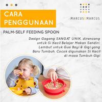 Gambar Marcus&Marcus Palm Self Feeding Spoon Yellow-Peralatan Makan MPASI dari milkbabyonline undefined 4 Tokopedia