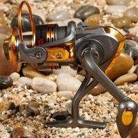 Gambar Debao Gulungan Pancing DB3000A Metal Fishing Reel 10 Ball Bearing - Gold dari FOURVI SPORT SHOP undefined 3 Tokopedia