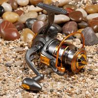 Gambar Debao Gulungan Pancing DB3000A Metal Fishing Reel 10 Ball Bearing - Gold dari FOURVI SPORT SHOP undefined 5 Tokopedia