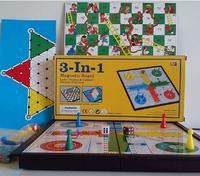 Gambar Mainan Anak 3 in 1 Magnetic Board Games ludo Halma snake ladder catur dari Danzel Corner undefined 2 Tokopedia