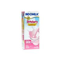 Gambar Susu UHT Indomilk Strawberry 250 ml dari Anita Mart undefined 2 Tokopedia
