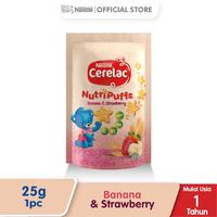 Gambar NESTLE CERELAC Nutripuffs Banana Strawberry 25g Mulai usia 1 tahun dari Anita Mart undefined 1 Tokopedia