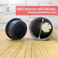 Gambar Karet Kaki DOP Furniture/Tutup Pipa Besi/Rubber Feet Bulat 1 in. dari TEKABE_NEW undefined 3 Tokopedia