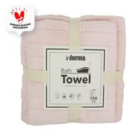 Gambar ORIGINAL - HANDUK - BATH TOWEL SET SOLID 621 PINK dari Nindasinde_NEW undefined 1 Tokopedia