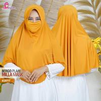 Gambar Bergo PLAIN MILLA MASK Miulan Bahan : Jersey dari Grosir Hijab Store Jogja undefined 5 Tokopedia