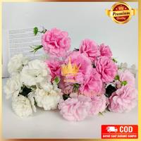 Gambar Bunga Anyelir Carnation Tipe SJ Cabang 5 Artificial Buatan Home Decor - Gold dari Peach Shop 96 undefined 1 Tokopedia