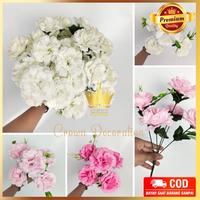 Gambar Bunga Anyelir Carnation Tipe SJ Cabang 5 Artificial Buatan Home Decor - Gold dari Peach Shop 96 undefined 3 Tokopedia