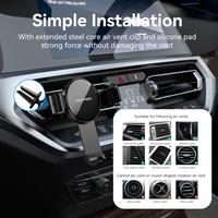 Gambar VENTION Car Phone Holder Air Vent Ultra Steady Gantungan HP Ac Mobil dari Vention Authorized Store undefined 5 Tokopedia