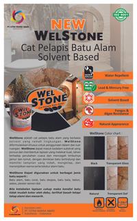 Gambar CAT BATU ALAM WELSTONE BLACK DOFF 0.9 LITER dari Warna Abadi Solo undefined 3 Tokopedia