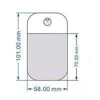 Gambar Botol Spray Refillable Pocket 50ml Card Plastik Hand Sanitizer Parfum dari kairos-olshop undefined 5 Tokopedia