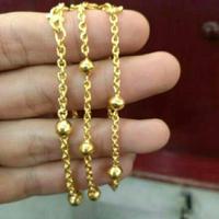 Gambar Gelang emas asli 24K kadar 9999.5 berat ringan 2-10 mas Diskon dari asty storee undefined 2 Tokopedia