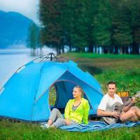 Gambar Tenda Camping Buka Otomatis Open Tenda Camping Kapasitas 3 4 Orang - KURSI LIPAT dari Gudangolahragaku undefined 3 Tokopedia