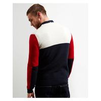 Gambar Lyle & Scott Colour Block Jumper (White/Navy/Red) Original dari Hiking Kaos undefined 2 Tokopedia