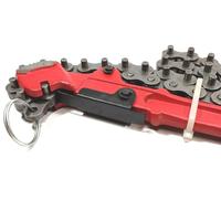 Gambar M10 CW-300 Oil Filter Chain Pipa Wrench Length 12 inch 110MM dari Power Perkakas undefined 4 Tokopedia