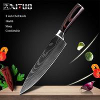 Gambar Pisau Dapur Premium Stainless Steel / Kitchen Knife Damascus Pattern - G dari Zydrio Store undefined 2 Tokopedia