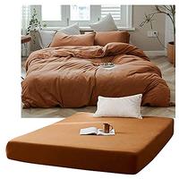 Gambar Pumpkin Caramel Rust Color 4 PCS Bedding Set dari Home and Kitchen USA undefined 2 Tokopedia