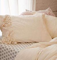 Gambar Ivory Duvet Cover Set Queen Boho Bedding Set Cotton dari Home and Kitchen USA undefined 5 Tokopedia