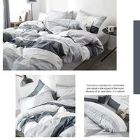 Gambar VClife Cotton Bedding Sets King Comforter Cover Set dari Home and Kitchen USA undefined 1 Tokopedia