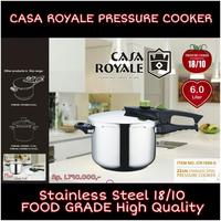 Gambar CASAROYALE PRESSURE COOKER CR-1888-6 ( 6.0 LITER ) PRESTO - Kecil dari Fire Dragons undefined 3 Tokopedia