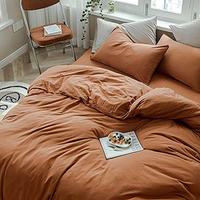 Gambar Pumpkin Caramel Rust Color 4 PCS Bedding Set dari Home and Kitchen USA undefined 4 Tokopedia