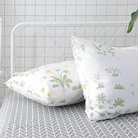 Gambar VClife Cotton Duvet Cover Queen White Gray Bedding Sets-Queen Size dari Home and Kitchen USA undefined 2 Tokopedia