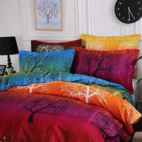 Gambar Swanson Beddings Rainbow Tree 3pc Duvet Bedding Set(King) dari Home and Kitchen USA undefined 2 Tokopedia