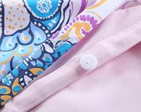 Gambar Softta Peacock Bedding Set Queen 3Pcs Damask Duvet Cover dari Home and Kitchen USA undefined 2 Tokopedia