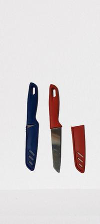 Gambar Pisau Dapur Pisau Buah Pisau Mini Tajam Stainless Stell - Biru - Hijau dari C wijaya Group undefined 3 Tokopedia