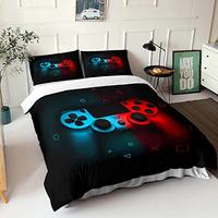 Gambar HOSIMA Gaming Bedding Game Gamepad and Gamer Bedding Sets dari Home and Kitchen USA undefined 2 Tokopedia