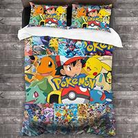 Gambar Cartoon 3 Pieces Bedding Sets Lightweight Comfortable Soft 3D Printed dari Home and Kitchen USA undefined 2 Tokopedia