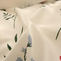 Gambar Floral Duvet Cover Set Chic Ruffle Bedding Set Yellow Red Flower dari Home and Kitchen USA undefined 4 Tokopedia