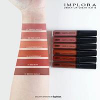 Gambar [ IMPLORA ] URBAN LIP CREAM MATTE LIPSTIK ORIGINAL BPOM LIPCREAM ORI - 03 Dark Berry dari mania hape undefined 4 Tokopedia