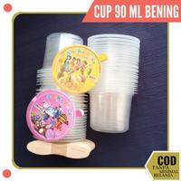 Gambar CUP 90 ML - ice cup unik - cup kertas - cup plastik ice cream dari PERLENGKAPAN ES KRIM undefined 2 Tokopedia