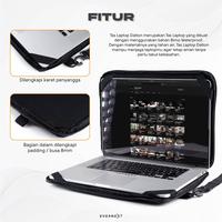 Gambar Tas Laptop Waterproof Anti Air 14 15.6 Inch Soft Case Laptop Acer Asus - BLACK, 15.6 INCH dari Next Inspiration Store undefined 5 Tokopedia