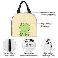 Gambar Senheol Cute Frog Cartoon Print Lunch Box, Kawaii Small dari Home and Kitchen USA undefined 3 Tokopedia