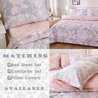 Gambar Brandream Blush Pink Bedding Sets Queen Size 100% Cotton dari Home and Kitchen USA undefined 3 Tokopedia