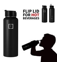 Gambar Iron Flask Sports Water Bottle - 40 Oz, 3 Lids (Straw Lid) dari Home and Kitchen USA undefined 3 Tokopedia
