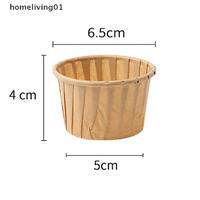 Gambar HL 50PCS Mini Colorful Paper Cake Cupcake r Baking Muffin Box Cup Case dari Zulkika Store undefined 3 Tokopedia