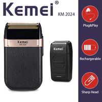 Gambar KEMEI KM-2024 SHAVER WATERPROOF ALAT MESIN CUKUR JENGGOT KEMEI KM 2024 - KM 2024 dari KEMEI OFFICIAL MALL undefined 1 Tokopedia