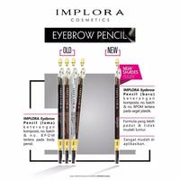 Gambar IMPLORA Eyebrow Pencil 2.5 Soft Brow Eye Pensil Alis Serut Rautan - 007 Dark Brown dari PANJI APANDI SHOP undefined 3 Tokopedia