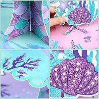 Gambar Mermaid Cake Stand 3 Tier Mermaid Party Supplies Mermaid Tail dari Home and Kitchen USA undefined 4 Tokopedia