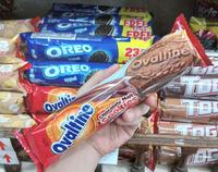 Gambar OVALTINE CHOCOLATE MALT COOKIES / BISKUIT / KUKIS SANDWICH COKLAT 130g dari Adam Dani Mini Market undefined 1 Tokopedia
