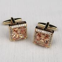Gambar Cufflink Swarovski Warna Kristal Persegi Kotak Unik Pria Thobe Kabak dari Istana Kancing undefined 3 Tokopedia