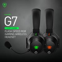 Gambar Plextone G7 Bluetooth RGB Headphone 3D Audio ENC With Boom Mic dari Plextone Authorized Store undefined 3 Tokopedia