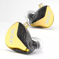 Gambar CCA CRA+ with Mic HIFI CCA CRA Plus In Ear Monitor Earphone - Gold dari GK Earphone undefined 3 Tokopedia