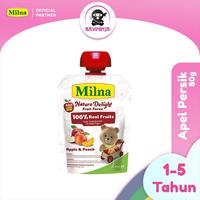 Gambar MILNA Nature Delight Apple Peach 80 g dari BAYININJA undefined 1 Tokopedia