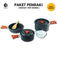 Gambar DK363 COD PAKET PENDAKI LENGKAP - Paket Alat Camping & Naik Gunung Hik dari Reiki Savian Shop undefined 5 Tokopedia