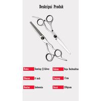 Gambar Rodeen Company Gunting JJ Gunting Potong Rambut Gunting Sasak dari Beauty BS store undefined 2 Tokopedia