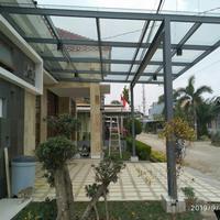 Gambar Kanopi Canopy Atap Alderon RS Cibubur - Cileungsi | Rangka Atap Kaca dari JAYAKARYASTEEL undefined 3 Tokopedia