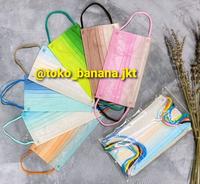 Gambar Masker 3ply motif per 10 pcs - 10PCS MS MATCHA dari toko_banana undefined 3 Tokopedia